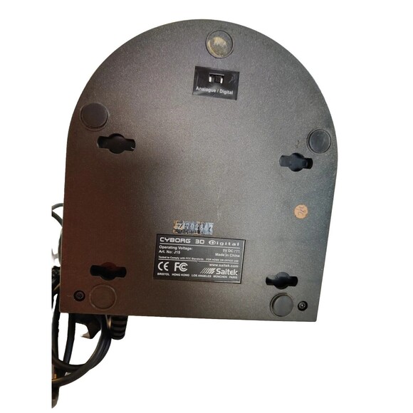 Vintage Cyborg 3d Digital Saitek Flight Simulator Joy Stick Model J15 - Picture 11 of 13